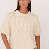 Secular Cali Rolled 3/4 Sleeve Sweater