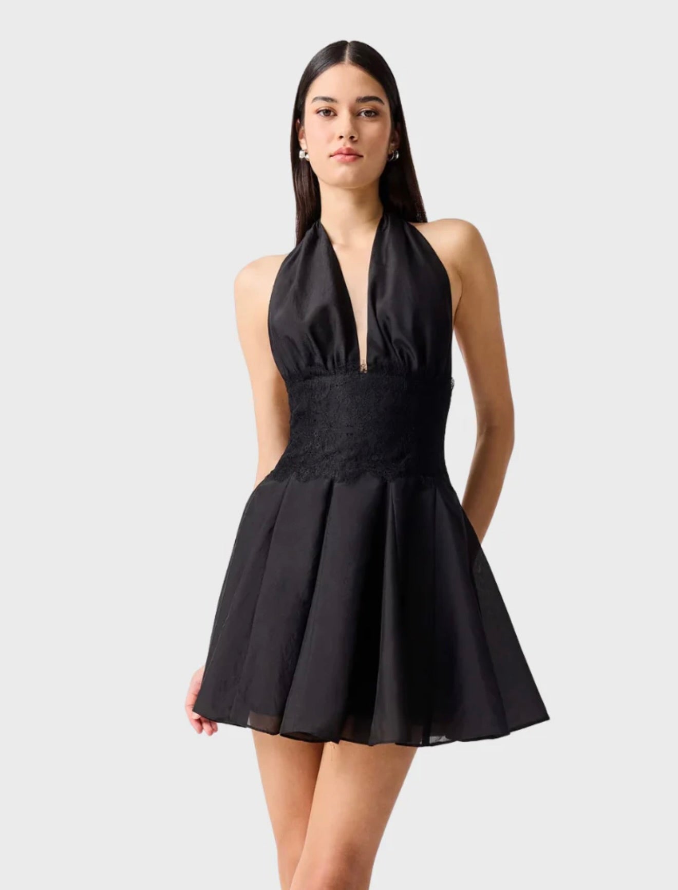 Elliatt Lucinda Halter Mini Dress