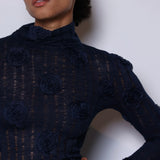 Dream Catcher Marnie Turtleneck in Navy