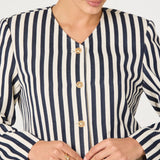 ASTR the Label Danae Striped Blazer