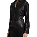 LAMARQUE Huda Leather Top