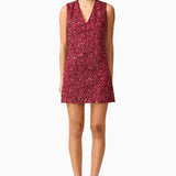Elliatt Carmen Shift Mini Dress in Red