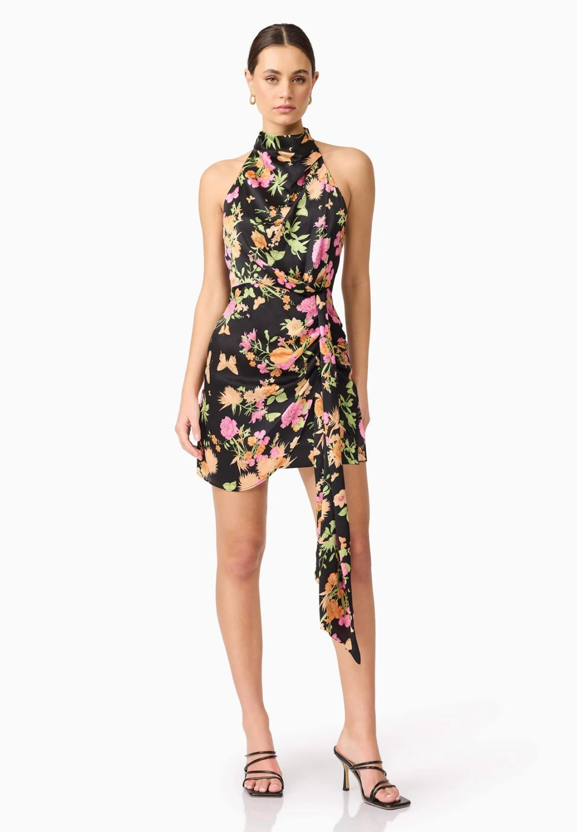 tess halter mini dress Elliatt Tess Halter Mini Dress