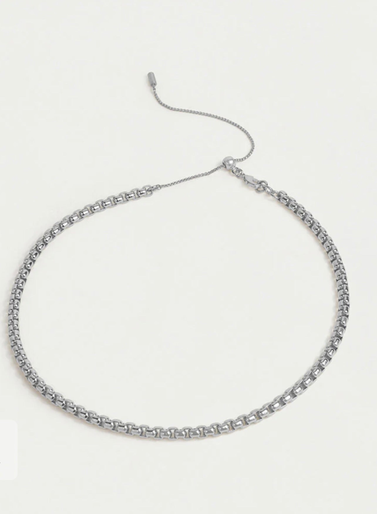 Tokyo Chain Necklace in Silver