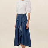Edith Denim Skirt