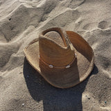 Wyeth Reed Raffia Cowboy Hat in Natural