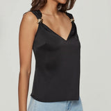 Generation Love Fawn Hammered Blouse