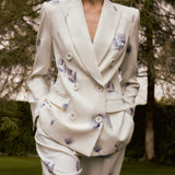 BCBGMAXAZRIA Maria Printed Blazer