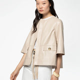 Maxemoi Veste VENGA in Taupe