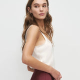 Favorite Daughter The Clean Cut Tank in Ivory