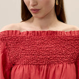 Merrick Silk Cotton Midi Dress