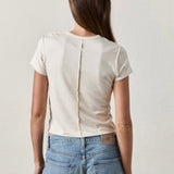Tara Fitted Shrunken Crew T-Shirt