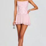 Retrofete Dreeny Embroidered Dress