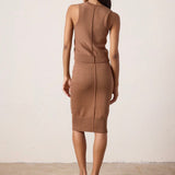 Jemma Cotton Knit Sweater Skirt