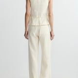 Dl1961 Taylor Relaxed Barrel High Rise 31" Pants in Crema