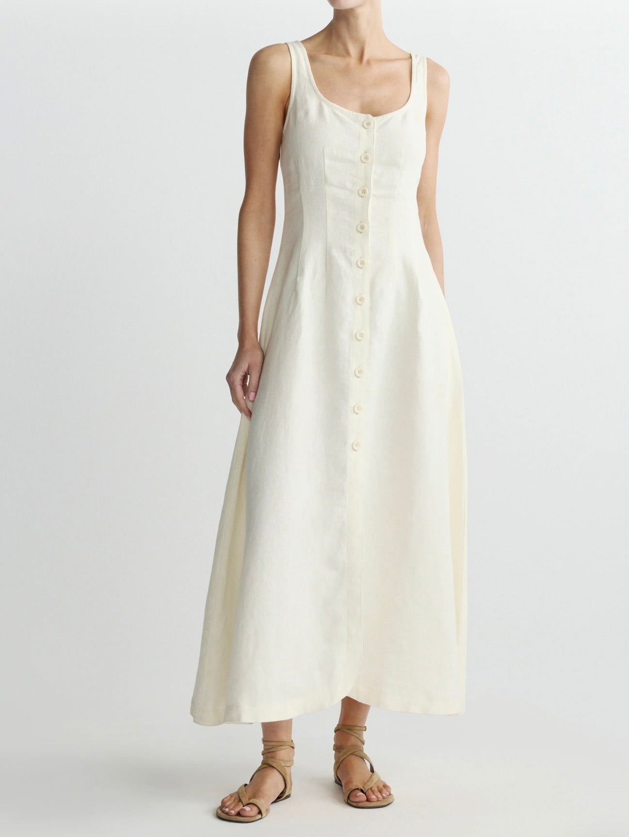DL1961 Montauk Sleeveless Maxi Dress