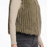 Dava Waistcoat in Green Ash