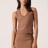 Valeria Cotton Sweater Tank