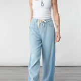 seventy + mochi Blake Jean In Two Tone Frost