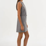 Hilma Leather Shift Dress