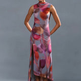 AMUR Kai Asymmetrical Dress