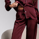 Generation Love Elina Pajama Set in Malbec Pink