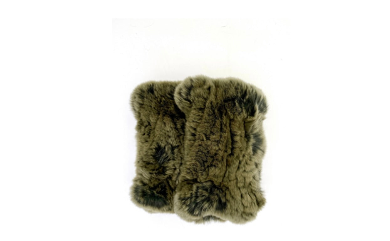 Genuine Rex Rabbit Hand Warmers