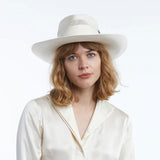 Wyeth Avita Toyo Cowboy Hat in Ivory