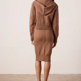 Mills Shrunken Cotton Zip Hoodie Sweater