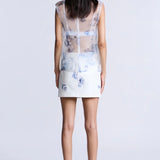 BCBGMAXAZRIA Penelope Printed Top