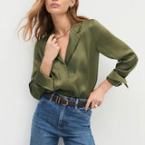 The Lily Top in Smoketree