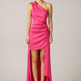 Elliatt Erielle 3D Floral Asymmetrical Gown