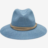 Wyeth Sedona Straw Panama Hat in Light Blue