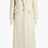 Favorite Daughter The CIty Coat in White Boucle