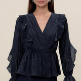 Rebecca Taylor Olivia Ruffle Blouse