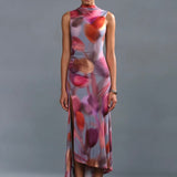 AMUR Kai Asymmetrical Dress