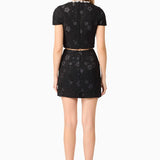 Ellouise Embellished Tweed Top