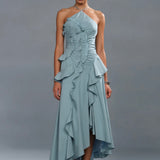 Amur Ottavia Ruffle Dress