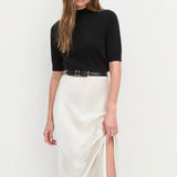The Josie Long Skirt in Ivory