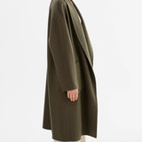LAMARQUE Thara Shawl Collar Wool Coat