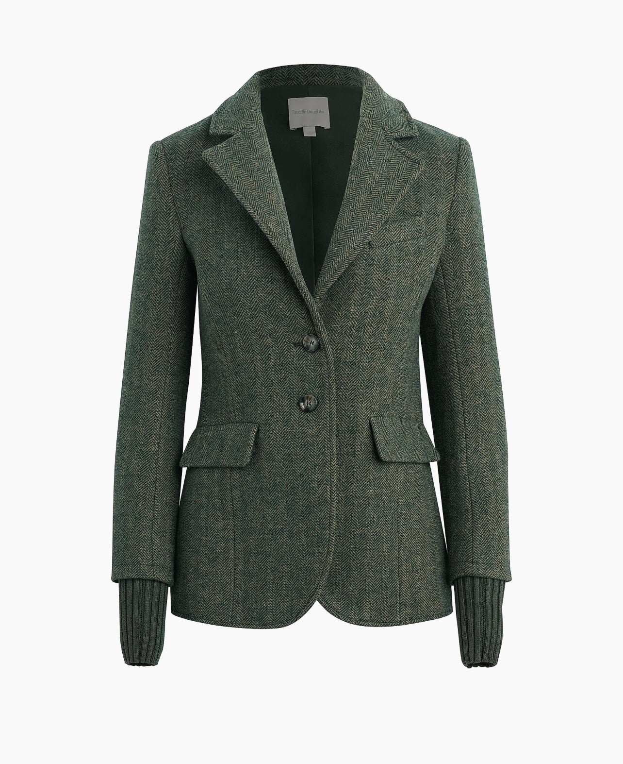 The CIty Blazer in Yorkshire Herringbone