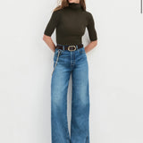 Favorite Daughter Masha Super High Rise Wide Leg in Dillon