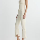 DL1961 Bridget Boot High Rise Instasculpt™ Crop Jeans in Crema Scallop