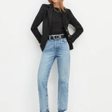 The Otto High Rise Boyfriend Ankle Jean in Fresno