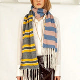 Happy Sheep Happy Hug Fringed Scarf