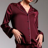 Generation Love Elina Pajama Set in Malbec Pink