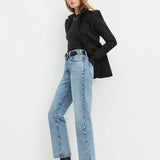 The Otto High Rise Boyfriend Ankle Jean in Fresno