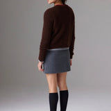 Colorush Zeta Amara Malou Cardigan in Americano