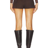 Naya Suede Leather Short
