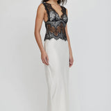 THIRD FORM Visions Lace Floor Length Dress